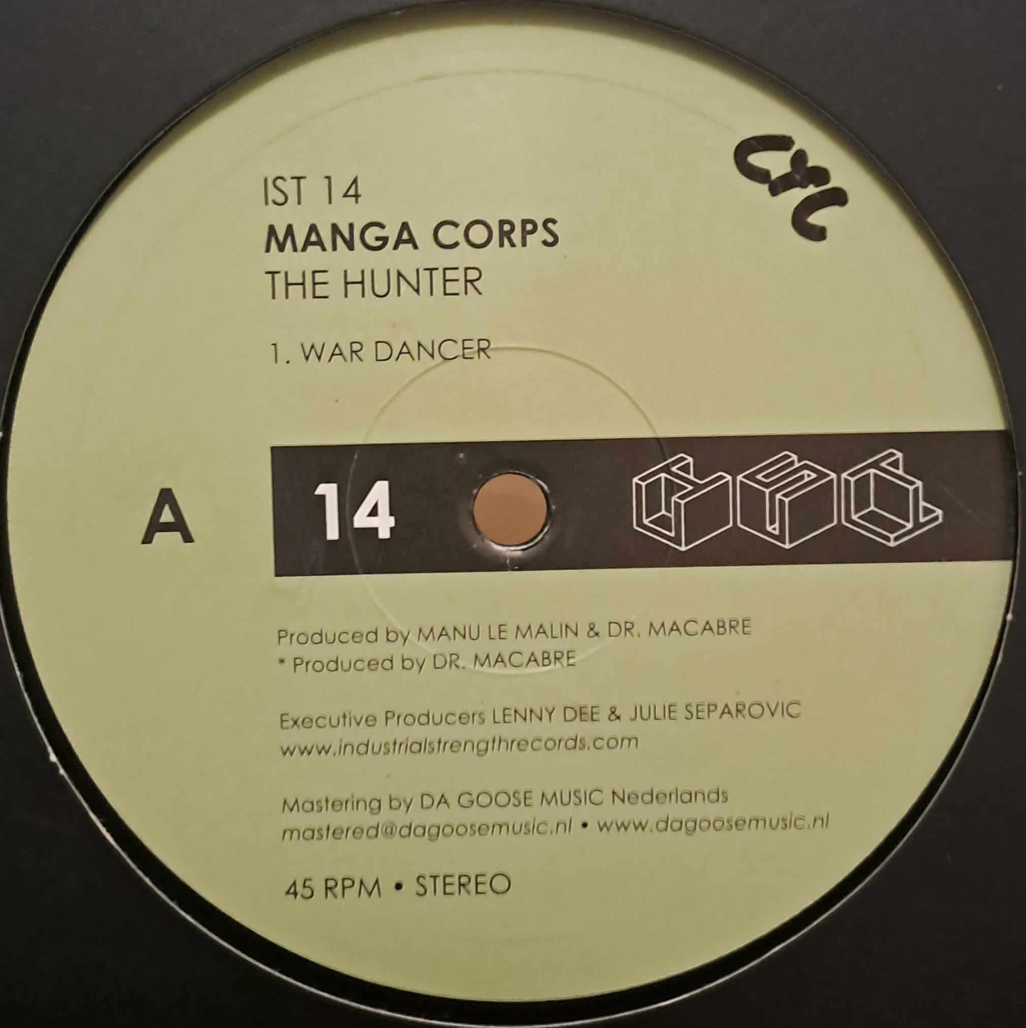 IST 14 RP - vinyle hardcore